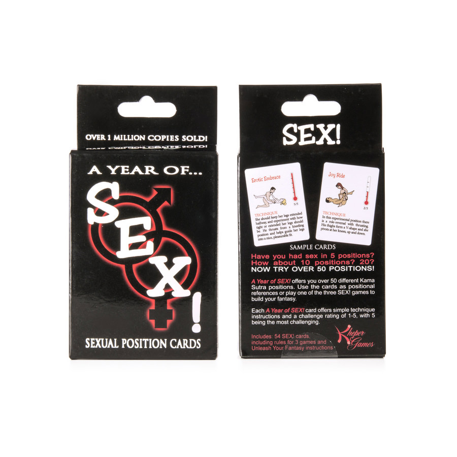 A Year of Sex Adult Card Game Christian marital aid store Marriage Spice